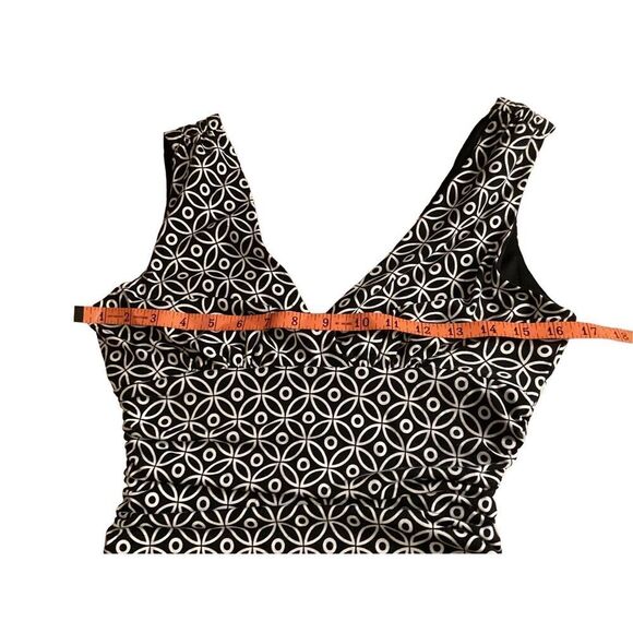 Vintage Byerwear Too Geometric Dress Low Cut Back Formal Wedding Occupational - Picture 8 of 11